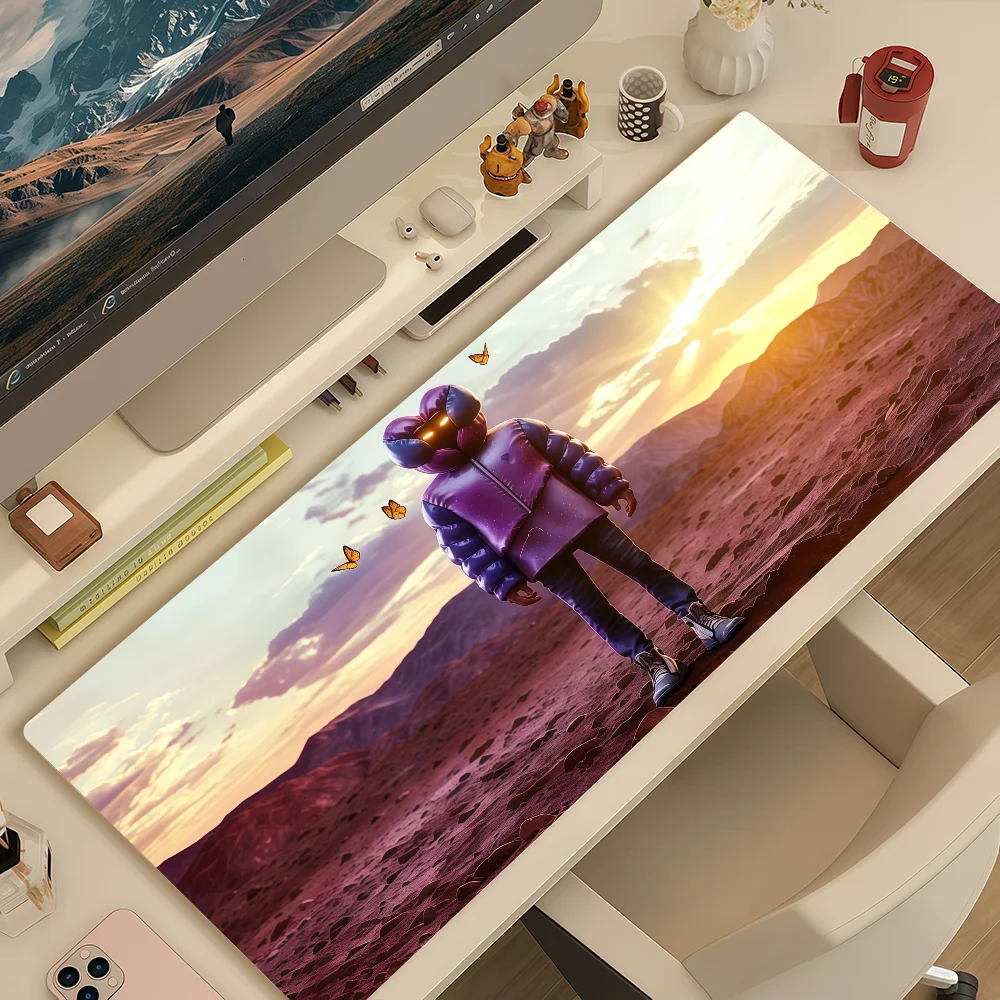 Singer A-A Boogie Wit Da Hoodie Mouse Pad Large Non-slip Lockedge Desktop Computer Desk Mat Keyboard Pad Office Gamer Student