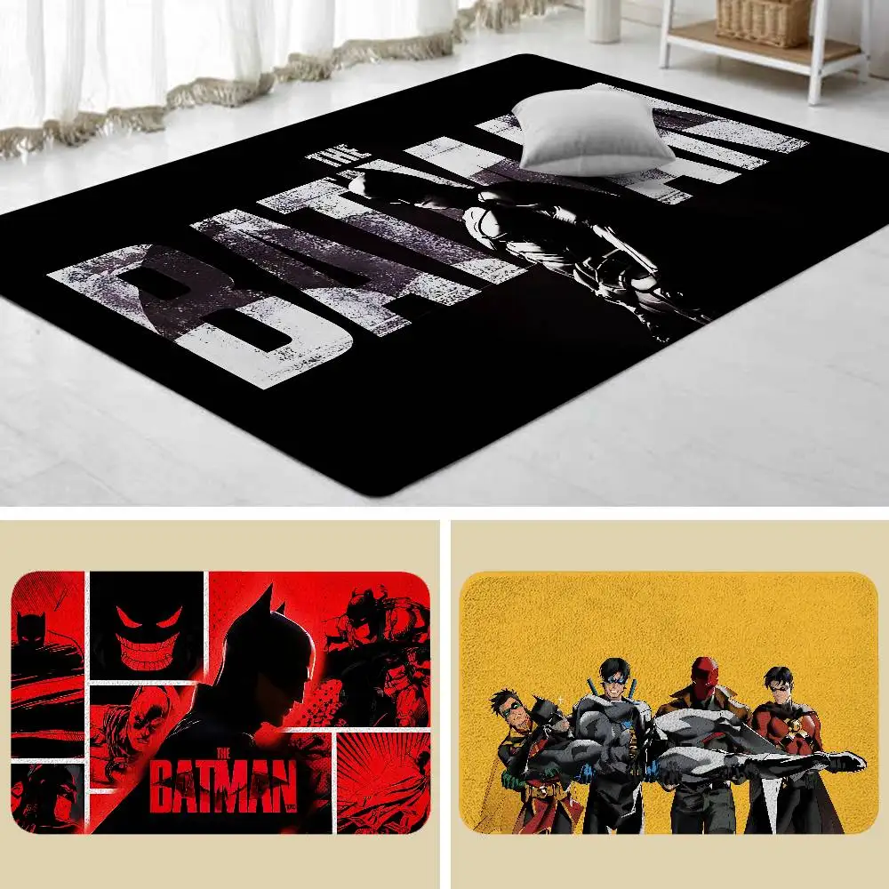 Cool-B-batmanS Classic Carpet Bathroom Anti-slip Mat Door Mat Home Decoration Mat Entrance Door Mat Scratch-resistant Door Mat