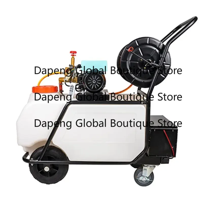 100L  Engine Power Agricultural Sprayers Trolley 48v 60v 72v Battery Electric Porta-ble Power Pump Sprayer Machine