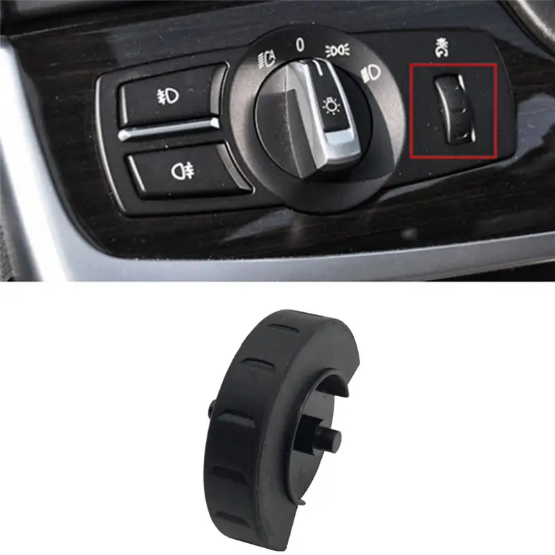 M93K-Car Headlight Switch Panel Roller For BMW 5 7 Series X3 X4 F02 F10 F11 F07 F25 F26 Parts 61319192744 Headlight Switch Rolle