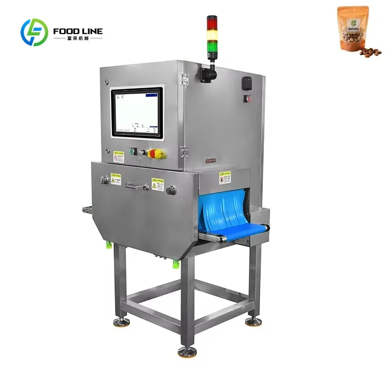 X Ray Foreign Object Detector for Sausages Cured Meat Bagged Boxed Commercial Use Custom