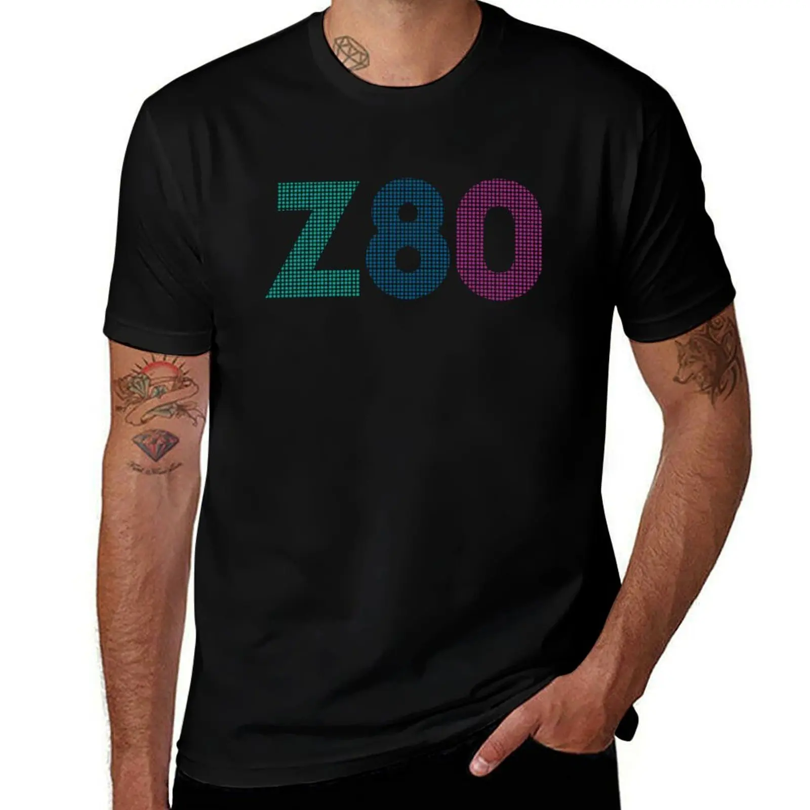 

Z80 microprocessor T-Shirt plus sizes summer 2025 aesthetic clothes men clothings