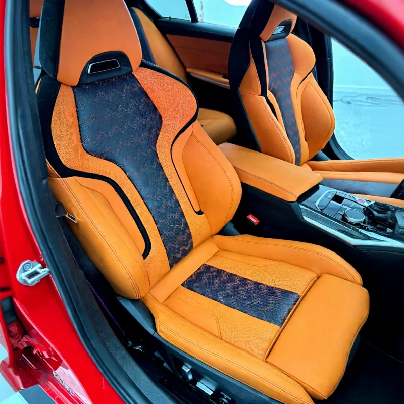 Suitable for G80 M3 Sports Style Seats Modified Car Seats Driver Passenger M Power Seat for F30 G30 G80 3 Series