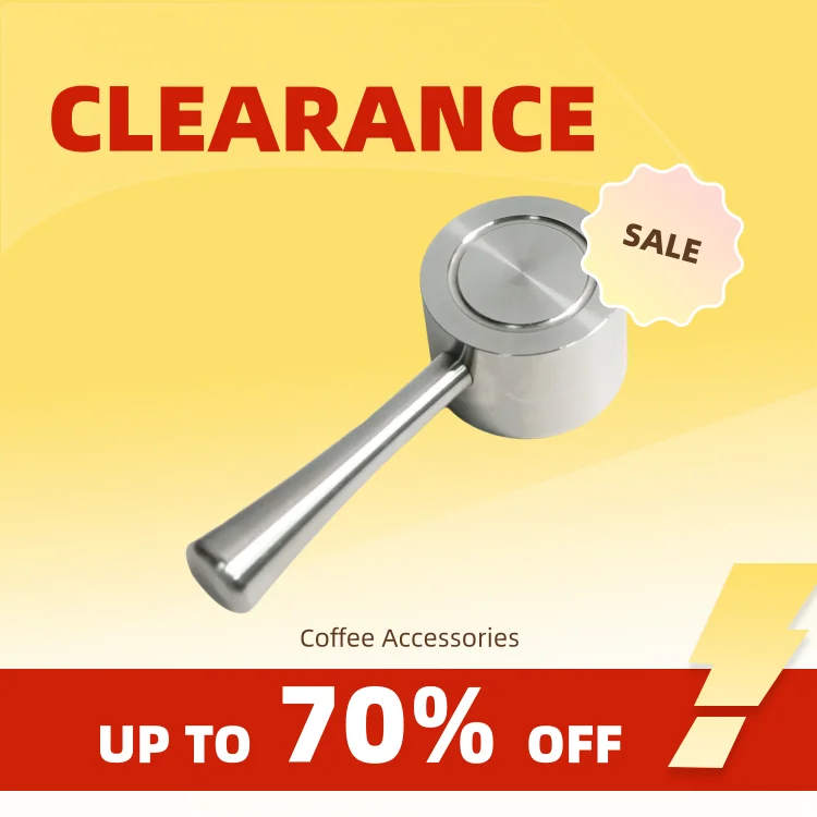 Clearance_Stainless Steel Coffee Machine Lever Replacement For Breville 878 876 875 870 840 Breville Barista Express Barista Pro