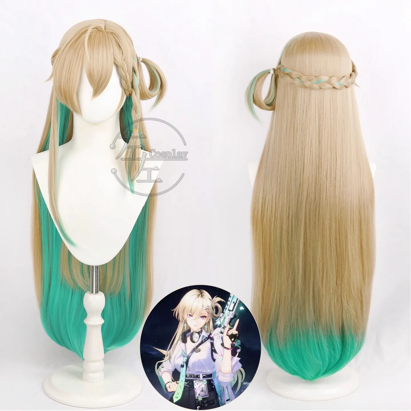 

‌ Wuthering Waves LYNAE Cosplay Wig Heat Resistant Synthetic Hair LYNAE Cosplay Wig ‌LYNAE +Wig Cap Party