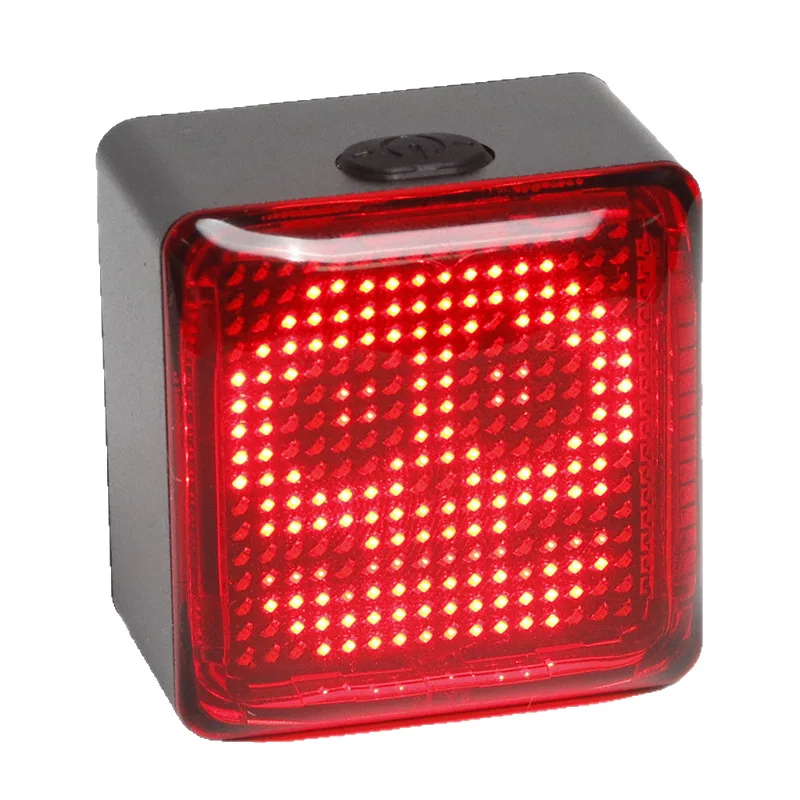 

Smart Bike Tail Light with Brake Sensor&DIY Programmable LED Patterns,USB Rechargeable Automatic Braking Light for Road Bicycles