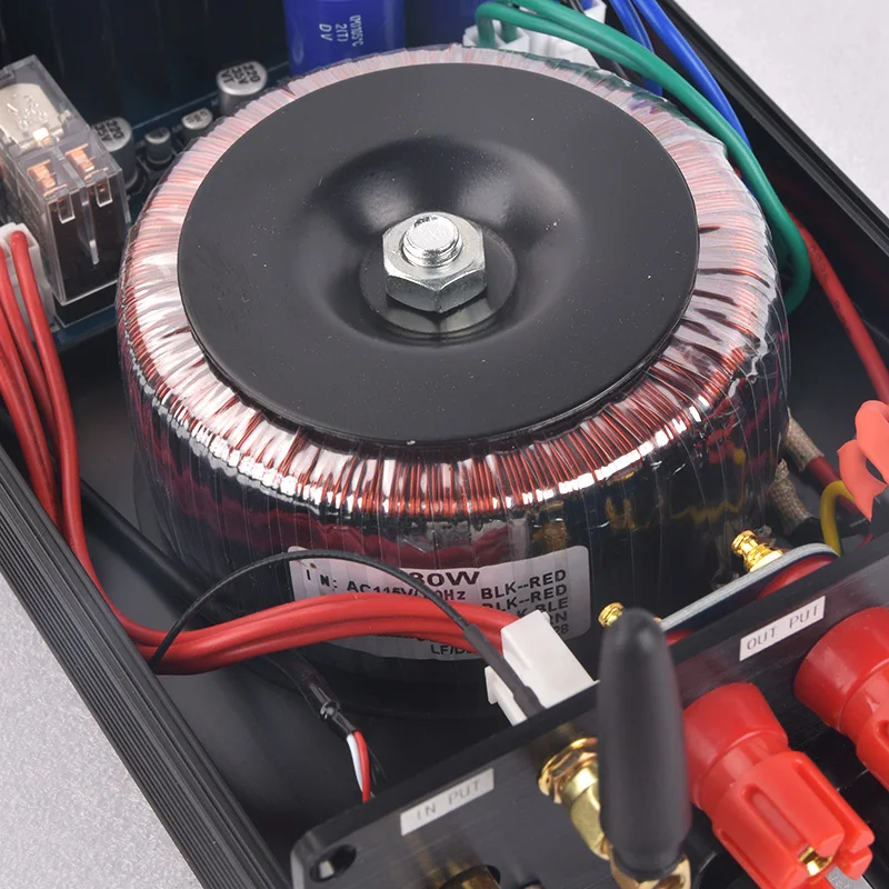 Panda Rabbit 2025BRZHIFI Sanyo Film Tebal STK4140MK2 Bluetooth 5.0 Amplifier Super LM1875 Home Desktop Amplifier