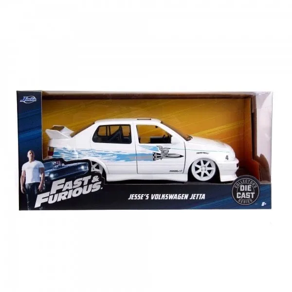 

Diecast Jiada 1/24 Scale Movie Car VW Jetta Alloy Car Model Collectible Toy Gift Souvenir Display Ornament