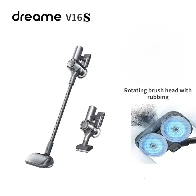Dreame-コードレスハンドヘルド掃除機v16s,カーペットクリーニングツール,高速モーター,210aw大吸引,2700mah,6.0スペース,新品,2024new