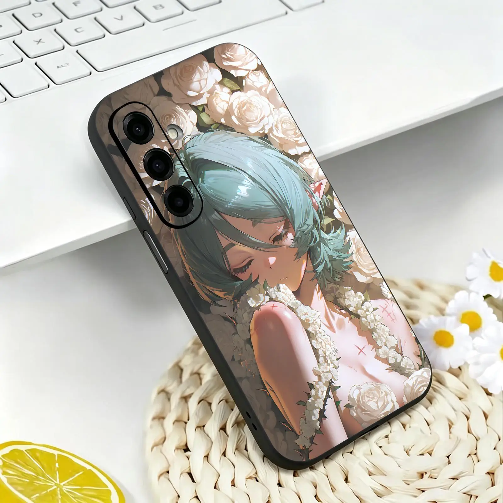 Zenless Zone Zero Roxy Ifrita Pryce  Phone Case For Samsung A57 A56 A37 A27 A17 A36 A26 A55 A35 Black Matte Soft Case