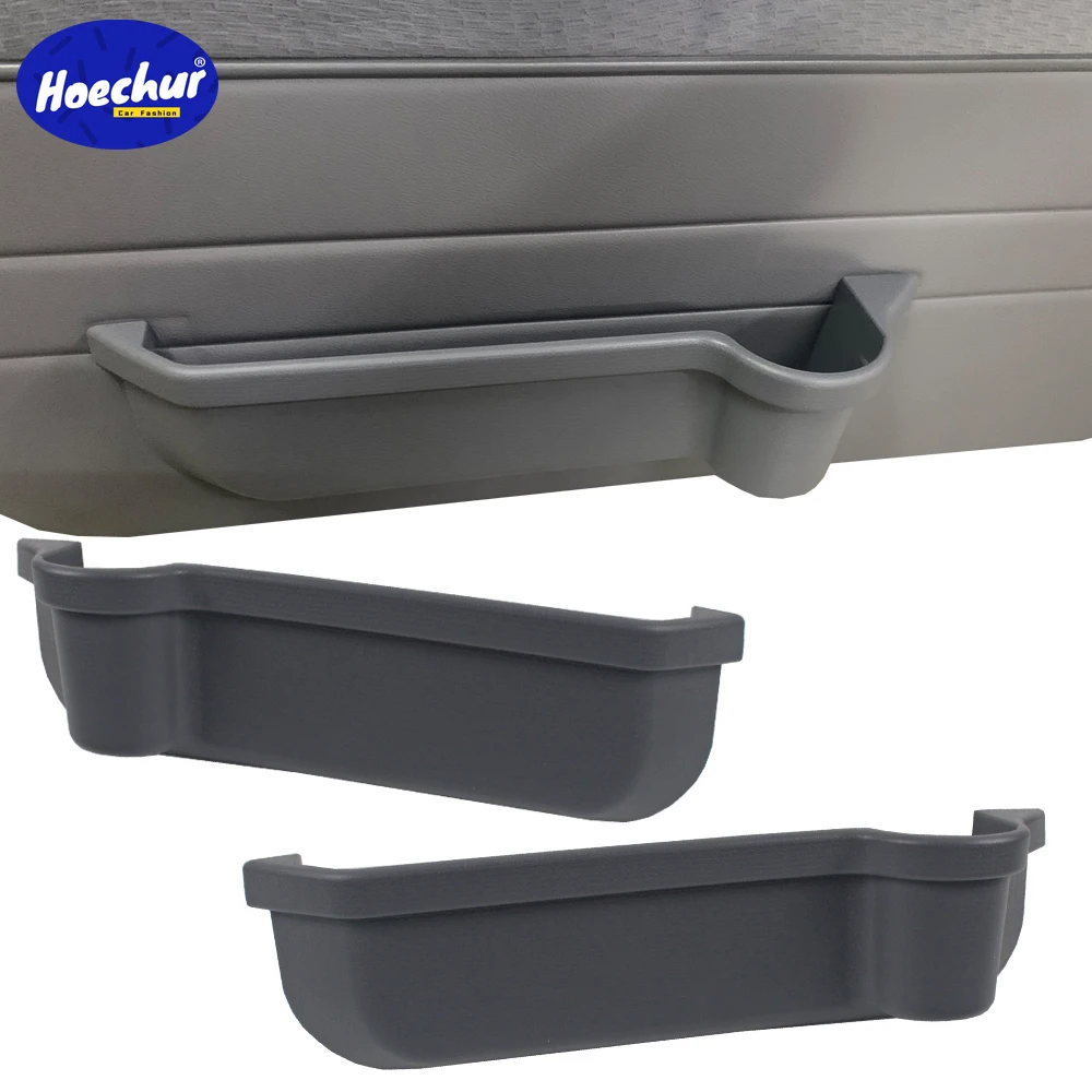 Gray Door Pockets Storage Box Cup Holder for to yo ta Land Cruiser 70 Series LC70/71/76/77/79 Accessories