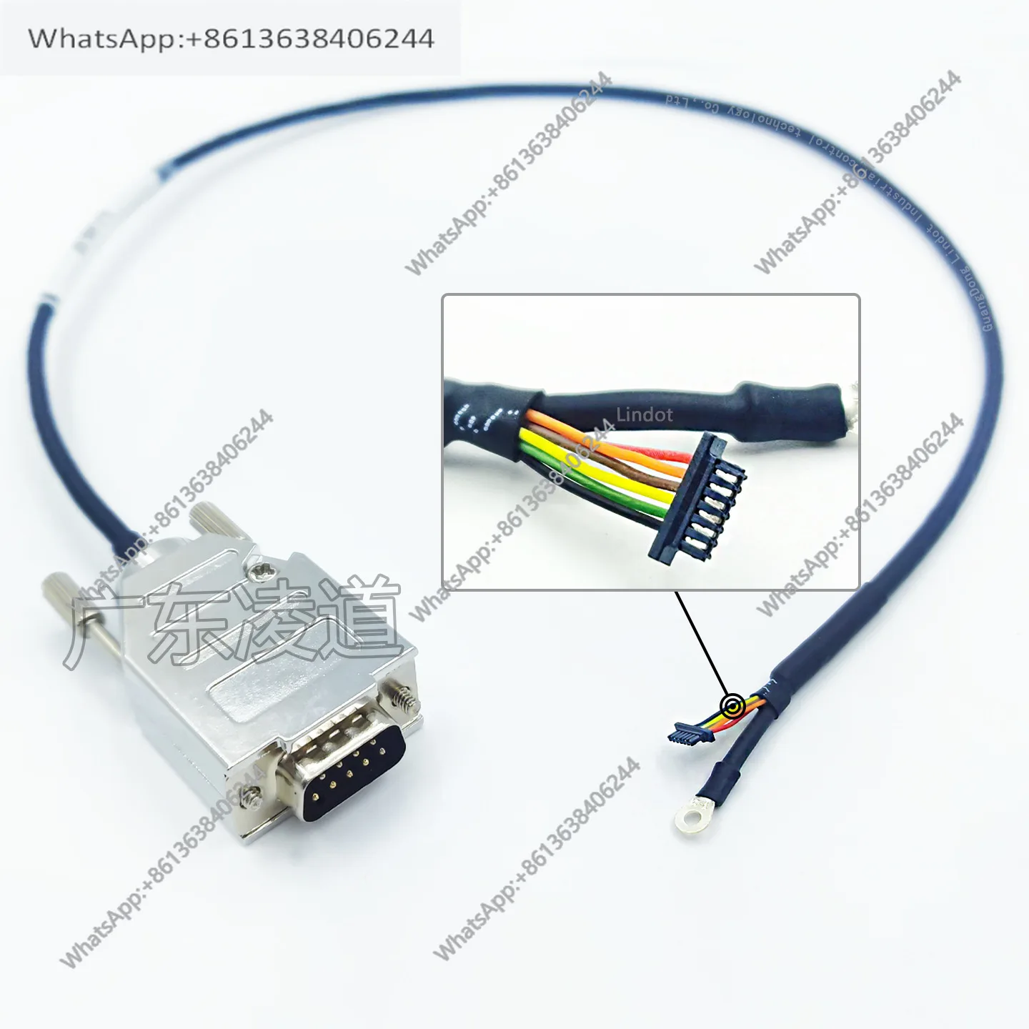 Original Genuine 214719-2020+214720-5000 0.8mm Servo Encoder Readhead Extension Cable