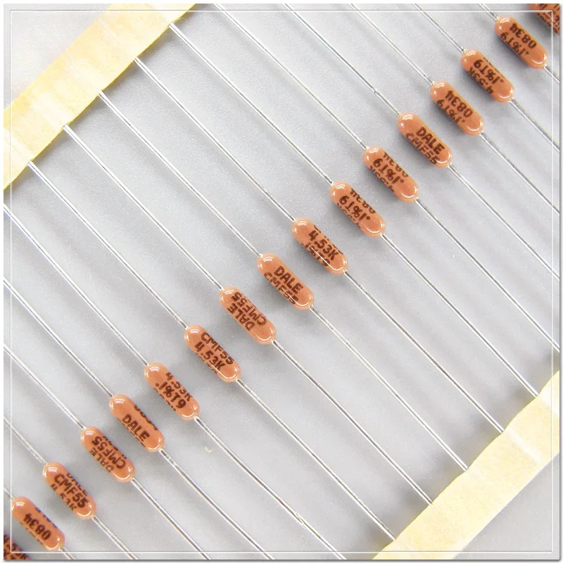 10PCS/100PCS VISHAY DALE CMF55 (RN55E) series 4.53K/0.25W 0.1% axial metal film resistor hifi