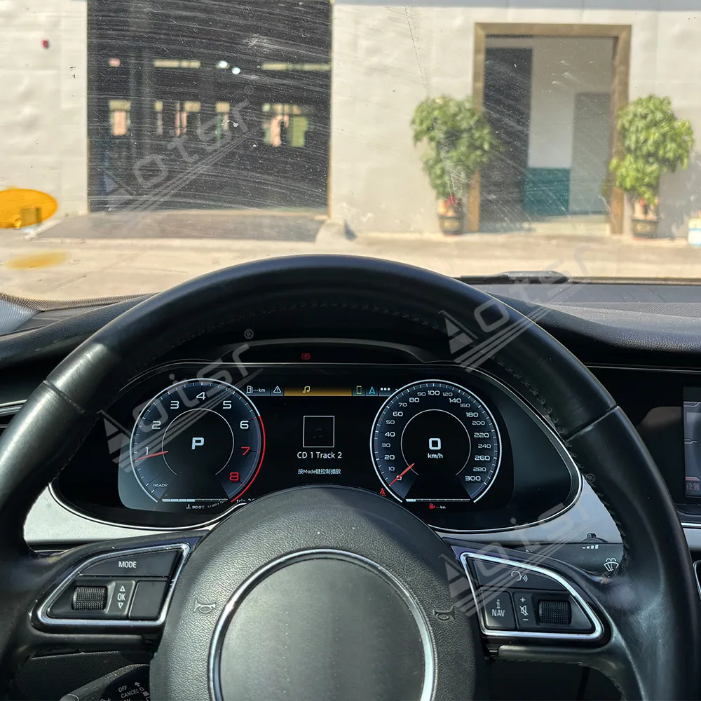 

12.3 Inch Auto Digital Cluster Virtual Cockpit Dashboard For Audi A4 LCD instrument panel 2013-2016 Upgrade Car Speed Meter