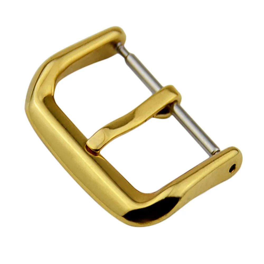 Watch Band Stainless Steel Watch Buckle 10/12/14/16/18/20/22MM Silver Black Rose Gold Watch Strap Universal Metal Watch Clasp