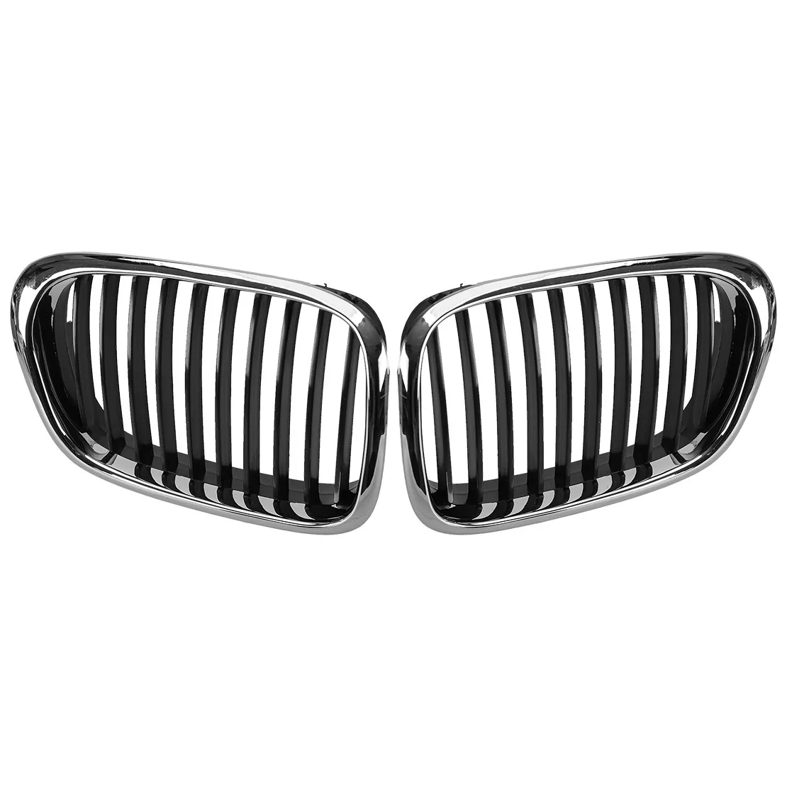 51137005837 51137005838 1 Pair Front Bumper Hood Grilles Fit for BMW 5 E39 520i 523i 525i 528i 530i 535i 540i M5 1999-2003