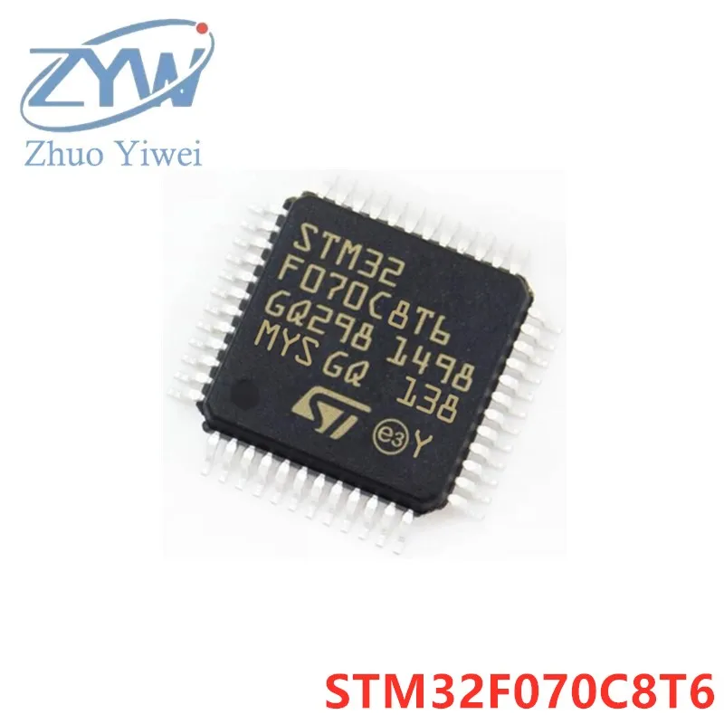 

STM32F070C8T6 LQFP-48 STM32F STM32F070 STM32F070C8T chip 32-bit microcontroller MCU new original