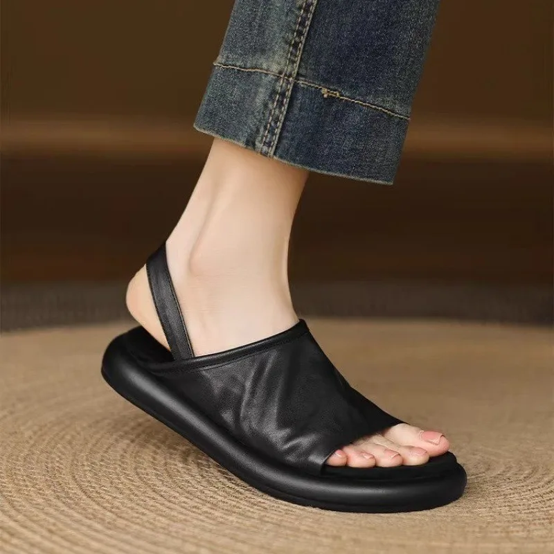 Casual Women Flats Loafers Shoes Classic Shallow Sandals Summer Comfortable Walking Soft Sneakers Retro Femme Mujer Trend