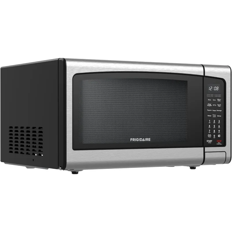EMW112OAMZ Stainless Steel Microwave Oven, Multi Function, Programmable, 1.1 Cu Ft 1000-Watt, residential kitchen, Stainless