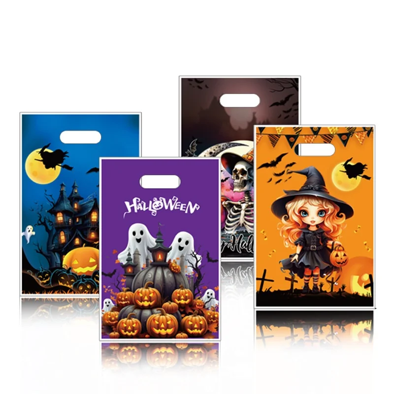 Trick Or Treat Bag Exquisite Party Favor Bags Halloween Candy Bag Reliable Gift Wrap Storage For Party Decoration Trick Or