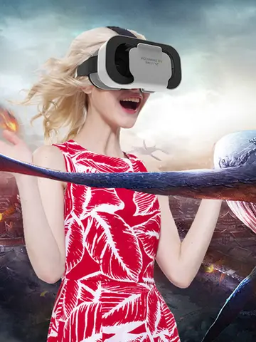 Shinecon VR Glasses 3D Headset Virtual Reality Device Helmet Goggles Lenses Mobile Smartphone Smart Phone Cell Realidade Viar VR