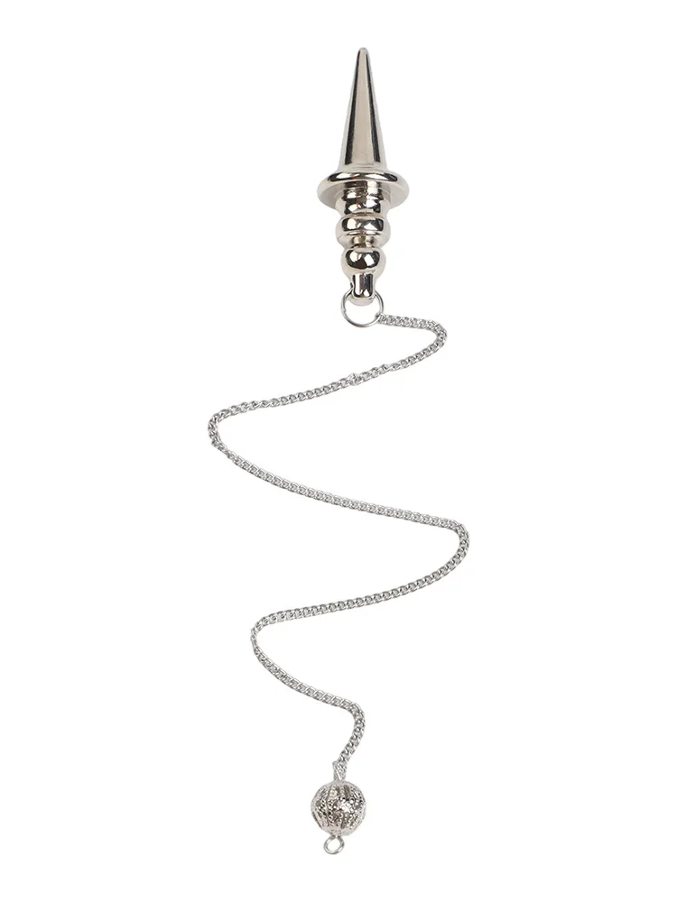Gold Metal Dowsing Rod Pendant Divination Tool For Water Finding Mineral Detection And Energy Locating Spiritual Accessories view 2