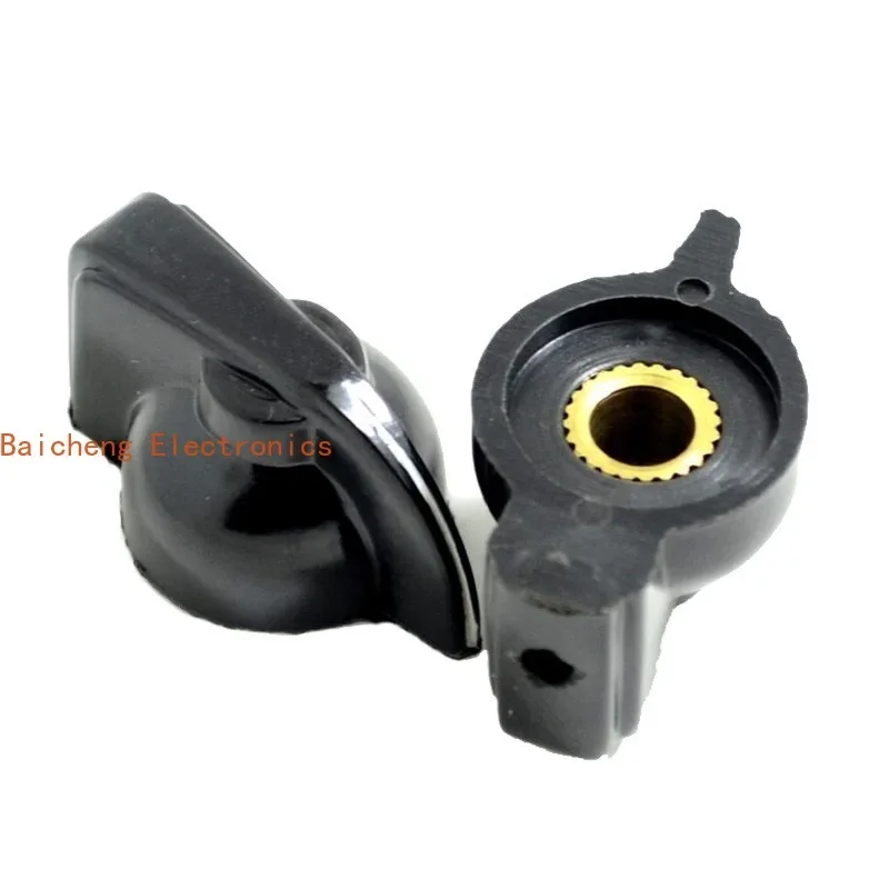 10pcs  K7-1 hole 6mm  Chicken beaks Band switch knob potentiometer knob Bakelite knob cap