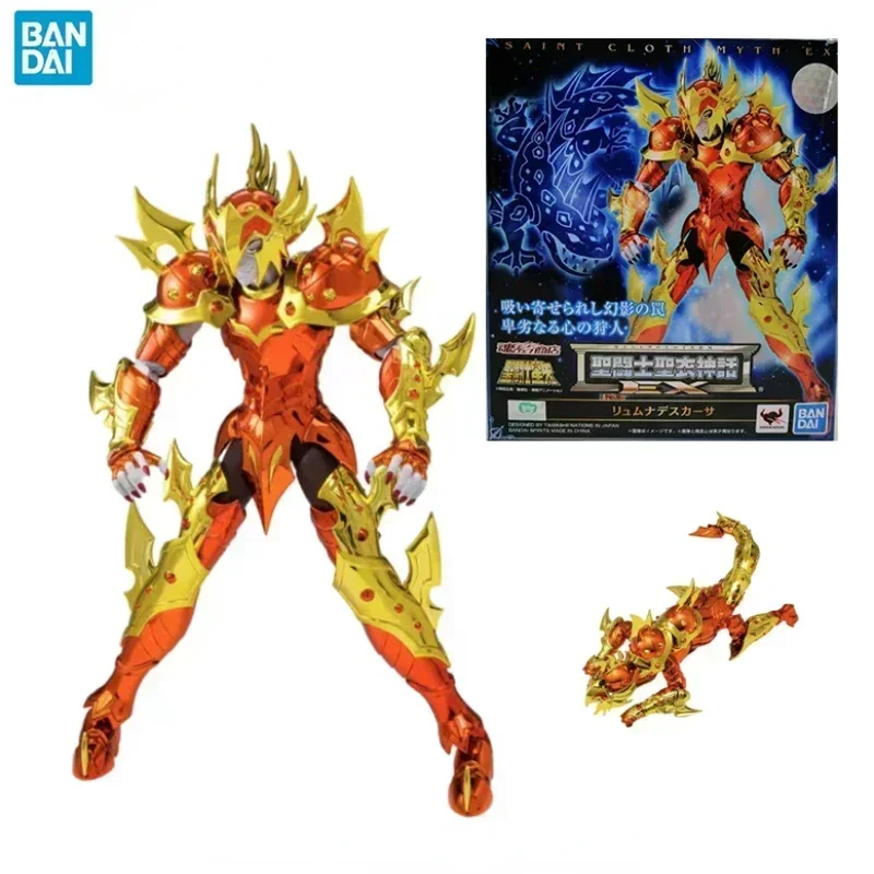 

In Stock Original Bandai Saint Seiya EX Saint Cloth Myth Marina LIMNADES CASA Lymnades Action Figures Toys Gifts