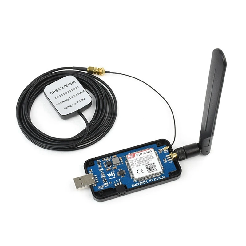 2X Waveshare SIM7600G-H 4G DONGLE Module An Internet Access Module For Raspberry Pi GNSS Global Communication