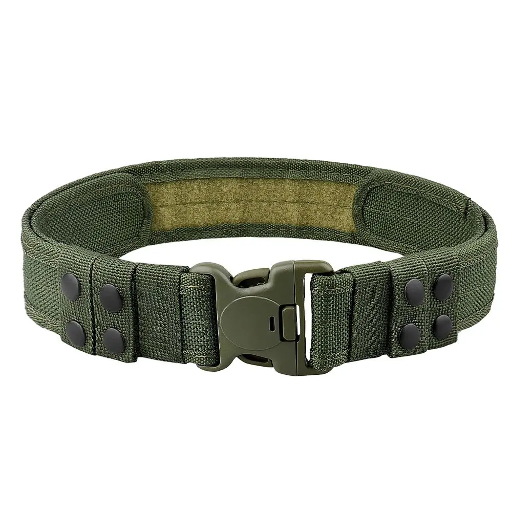 Männer Gürtel Outdoor Camouflage Taktische Gürtel Oxford Tuch Gürtel Bergsteigen Gürtel Nylon Breite Taille Gürtel Arbeit Gürtel Neutral Gürtel – Detail 5