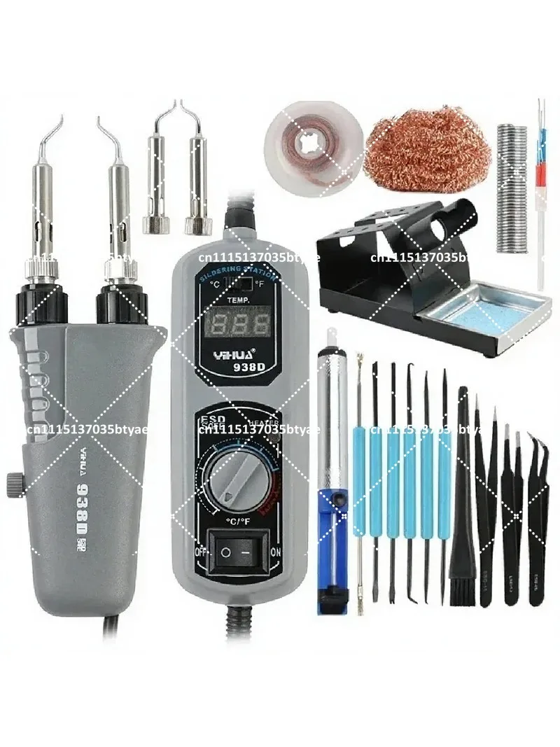 120W Portable Digital Electric Soldering Iron Tweezers Station for BGA SMD Repair Welding Tool