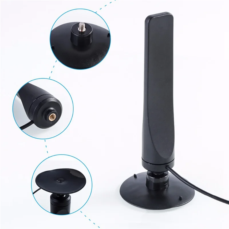 【Подержанная цена】1080P комнатная цифровая телевизионная антенна 1 шт. усилитель активного приемника сигнала усилитель ТВ-антенна HDTV Mini DVB-T2 антенна Ea