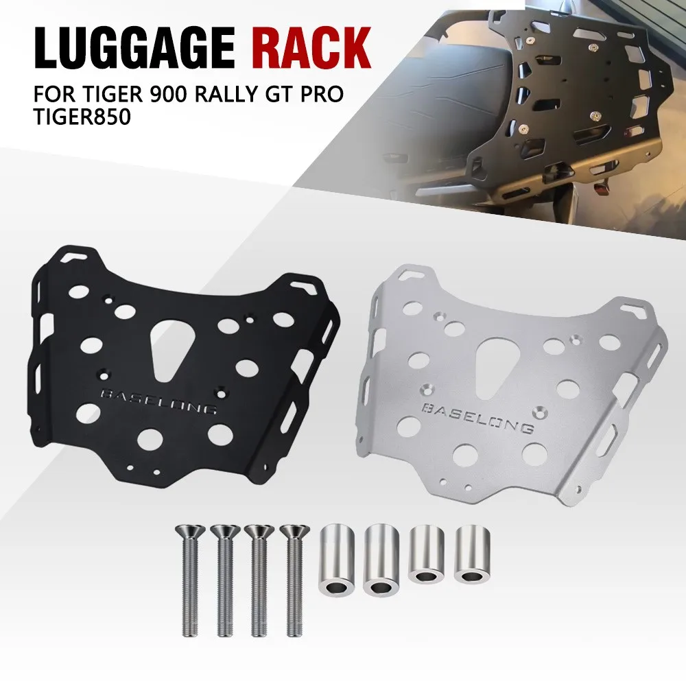 Motorcycle Rear Luggage Rack Cargo Rack Rack-Less Bags For Tiger 900 Rally Tiger900 GT Pro Tiger 850 Sport 2020-2024 2025 2023