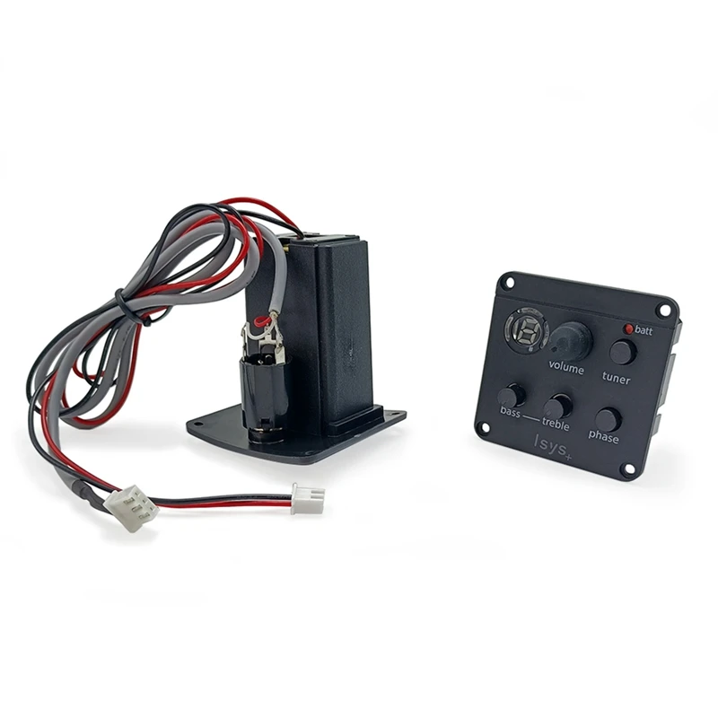 لاقط الجيتار الصوتي ISYS + EQ نظام Preamp لمضخم الجيتار الصوتي ملحقات الجيتار الصوتي القابلة للتعديل