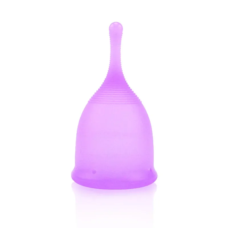 Medical Grade Silicone Copos Menstruais para Mulheres, Higiene Feminina, Lady Cup, Cuidados de Saúde, Copos Período, 1Pc