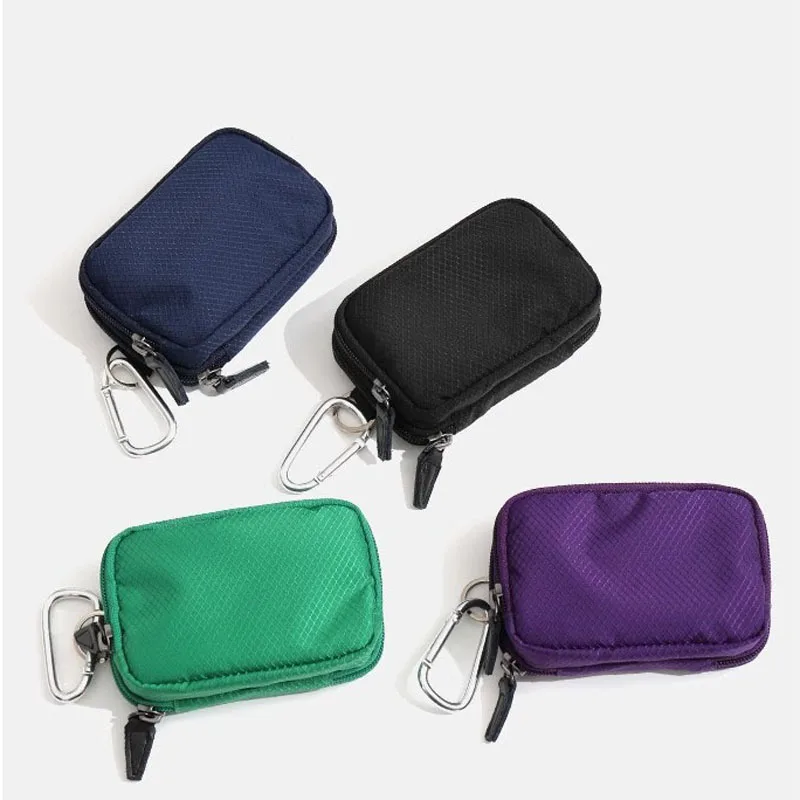 

Key holder Men/Women Small Organizer Holder Wallet Nylon Coin Purse for Women Key Pouch Luxury Designer Purse Cluth Male