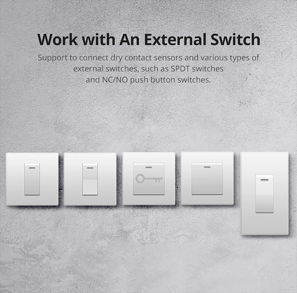 Sonoff Mini R2 Wifi Smart Switch MINIR2 Modul 2 Cara EWelink Swakarya Switch Nirkabel Remote Control Bekerja dengan Alexa Google Home