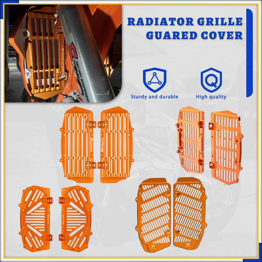 

For GasGas EC 300 2021 2022 2023 2024 2025 Radiator Grille Guard Cover Protector For KTM EXC 300 EXCF 350 For Husqvarna TE 300