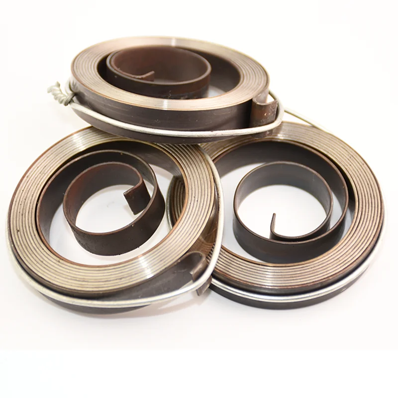 1PC 1x10x1540mm Spiral Flat Wire Coil Torsion Spring Constant Force Extension Bench Drill Scroll Spring for Hardware And Tools