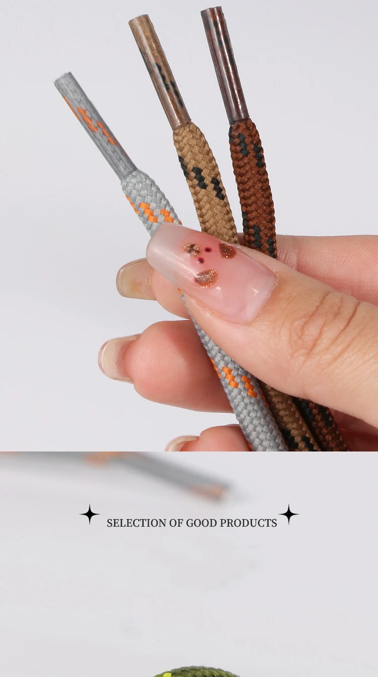 1 Paar robuste, runde Schnürsenkel für Outdoor-Wanderschuhe, Sneaker-Schnürsenkel, Schuhband, Länge 100/120/140/160 cm, Schuhzubehör. – Detail 6