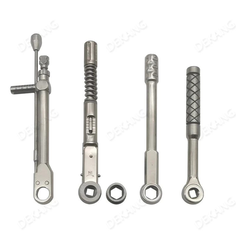 Implant Tools Torsion Wrench Inner Six - Flower Implant Batch Sub - Abutment Automatic Stainless Steel Fine Steel Casting