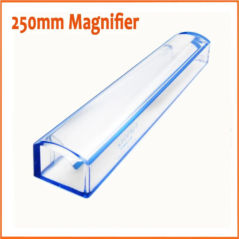 5X Times Acrylic High Definition Cylinder Magnifying Glass Loupe Magnifier Children Toy Ruler for Old Man Reading Newspaper