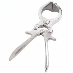 1Pcs Stainless Steel Without Blood Pig Sheep Castration Clamp Castration Tools Castration Forceps Veterinary Special Tools