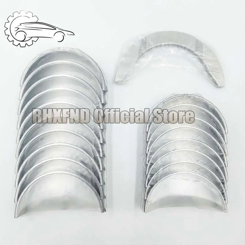 

21020-2G020 21030-25000 Con Rod & Crankshaft Main Bearing Set For Kia Optima Sorento Hyundai Sonata Santa Fe S​port 2.0L 2.4L