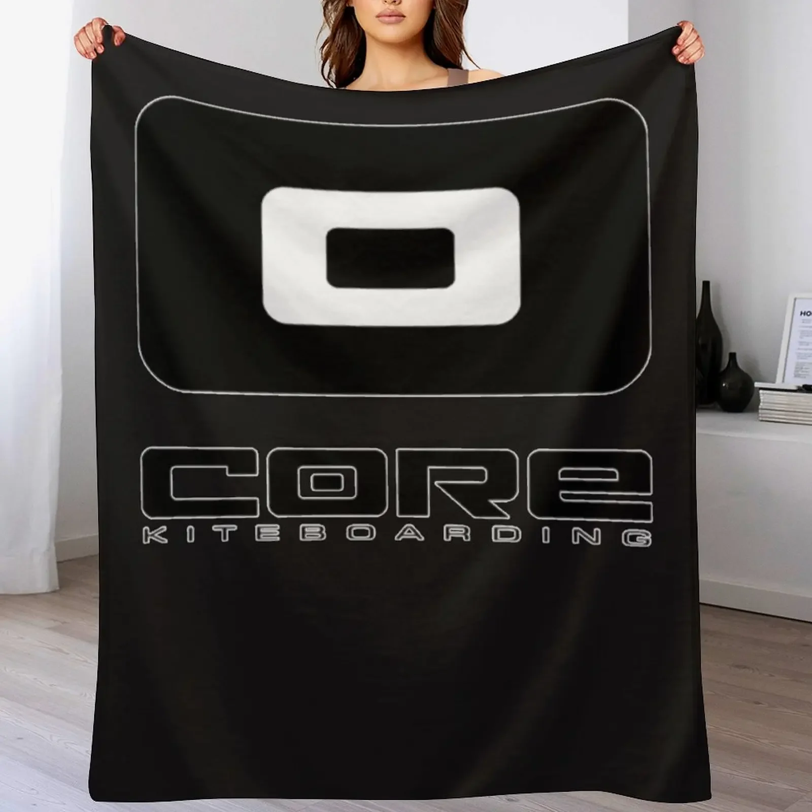 CORE KITEBOARDING Throw Blanket manga Blankets For Sofas Loose Retros Blankets