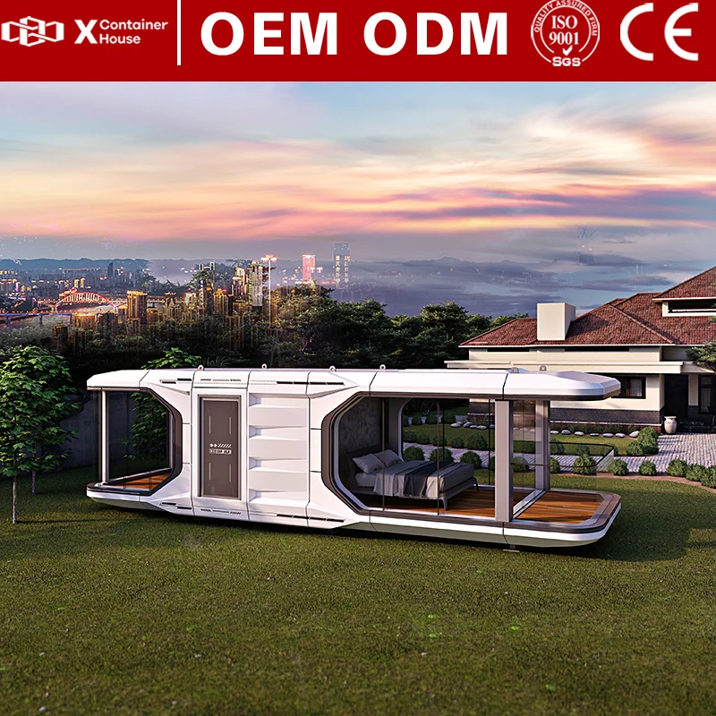 Luxury Sleeping Space Capsule Mobile Tiny House High End Prefab House Shop for Sale Capsule Hotel