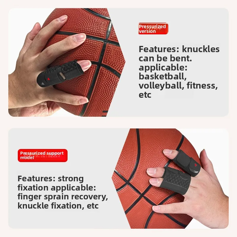 

Outdoor Basketball Finger Sleeves - Joint Compression & Blister Protection, Durable Grip for Volleyball & Sports