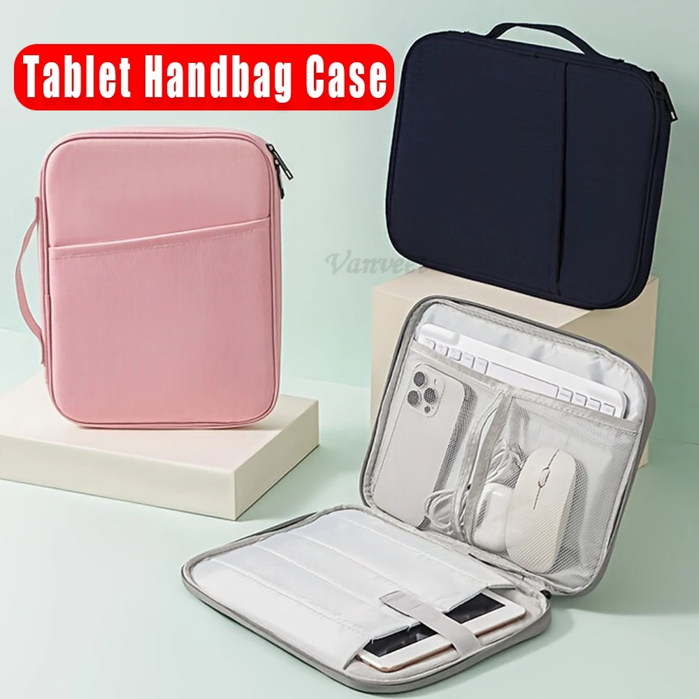 

Tablet Sleeve Bag For iPad 2025 11th 10th Gen 10.9in Air 5 4 10.2" 9th 8th 7th Gen Mini 7 6 Air 13 11 Pro 12.9 Tablet Bag Pouch