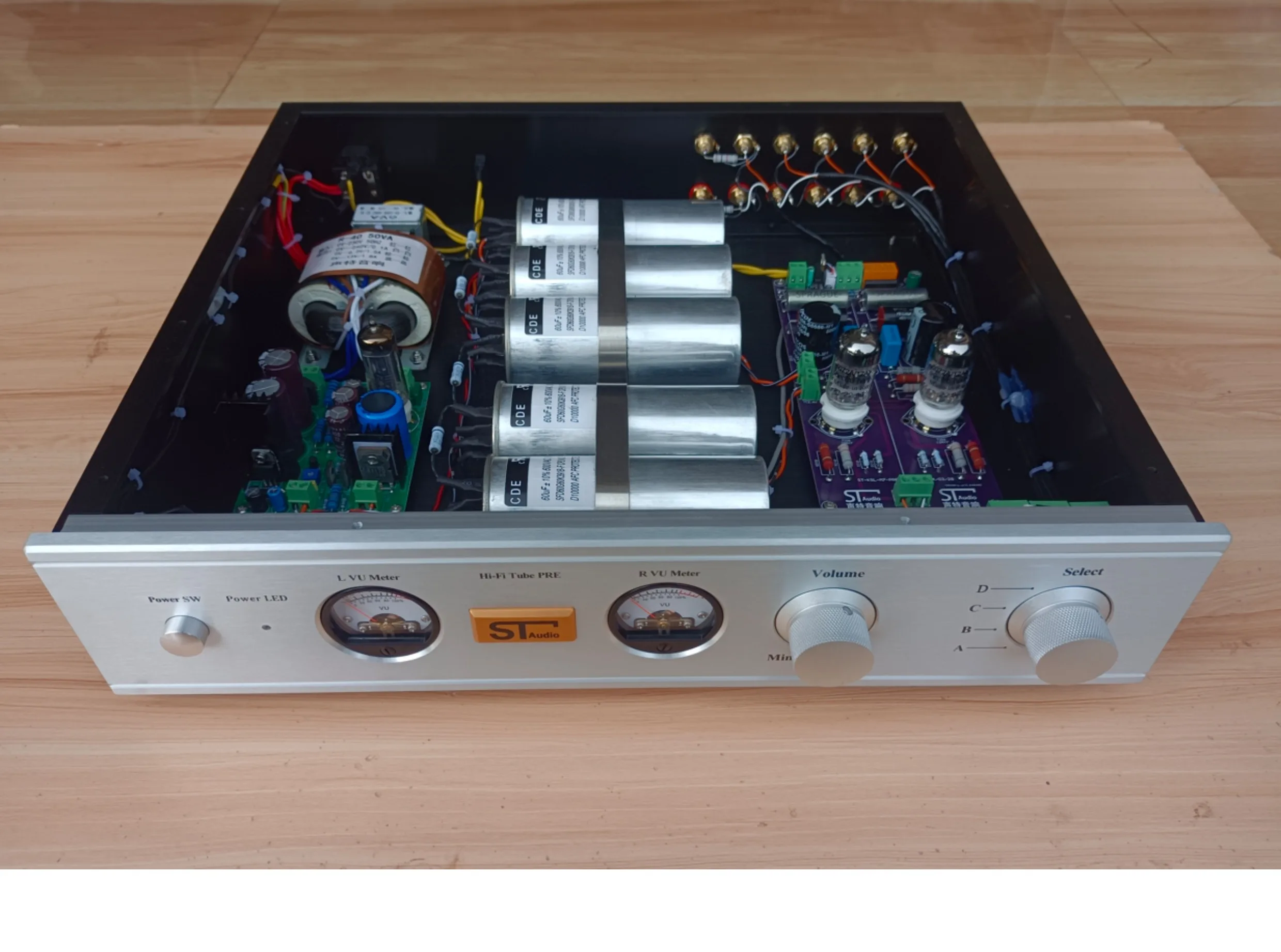 ดู KONDO AUDIO หมายเหตุ KSL-M7 12AY7 หลอดอิเล็กทรอนิกส์ Preamplifier 6X4 6Z4 Rectifier