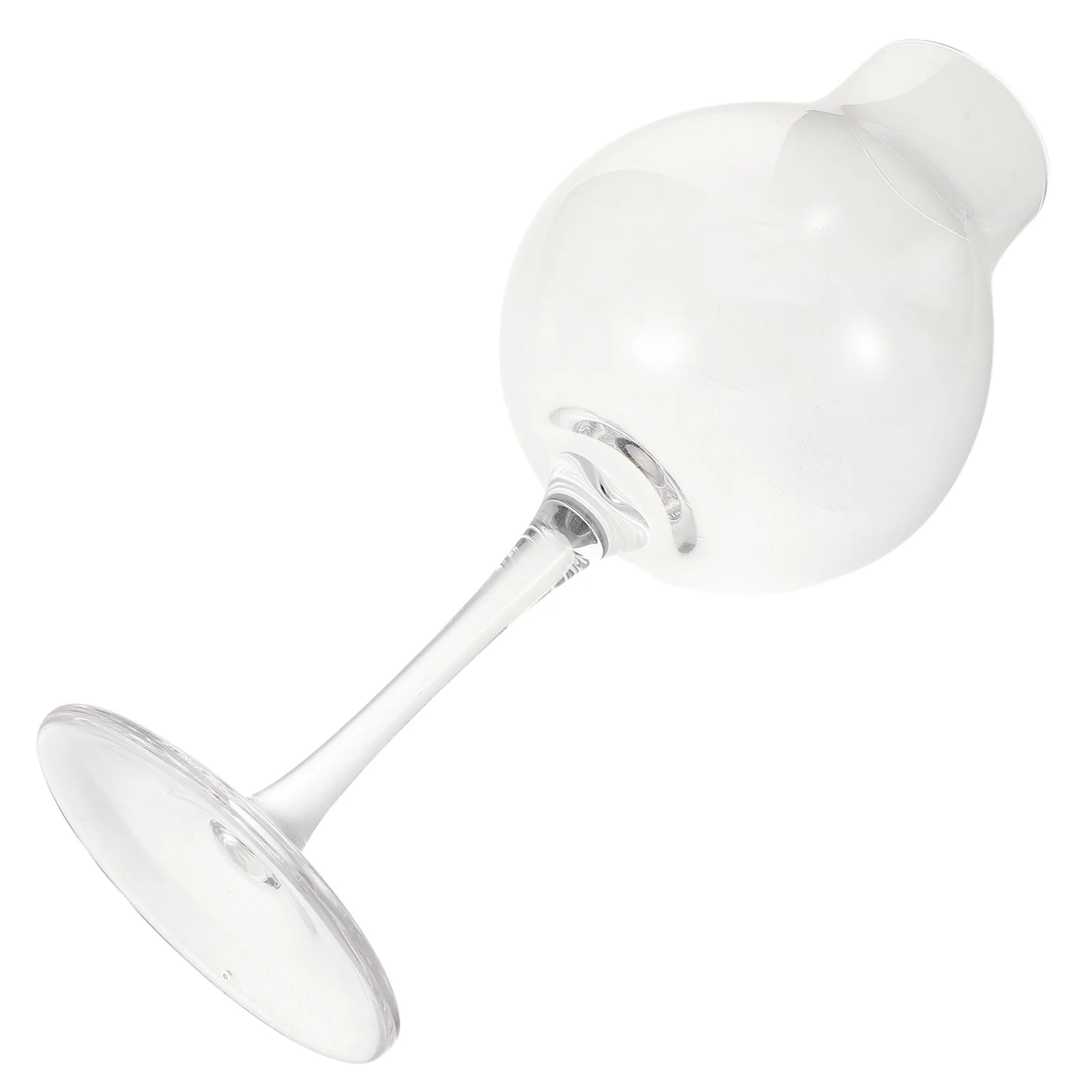 

Crystal Glass Tea Cups Long Stem 210ml Transparent Design Elegant Tea Ceremony Wine Glass Drinking Glassware Set